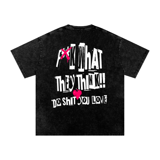 "LIMITED" BROKEN BOY TEE f*ck em