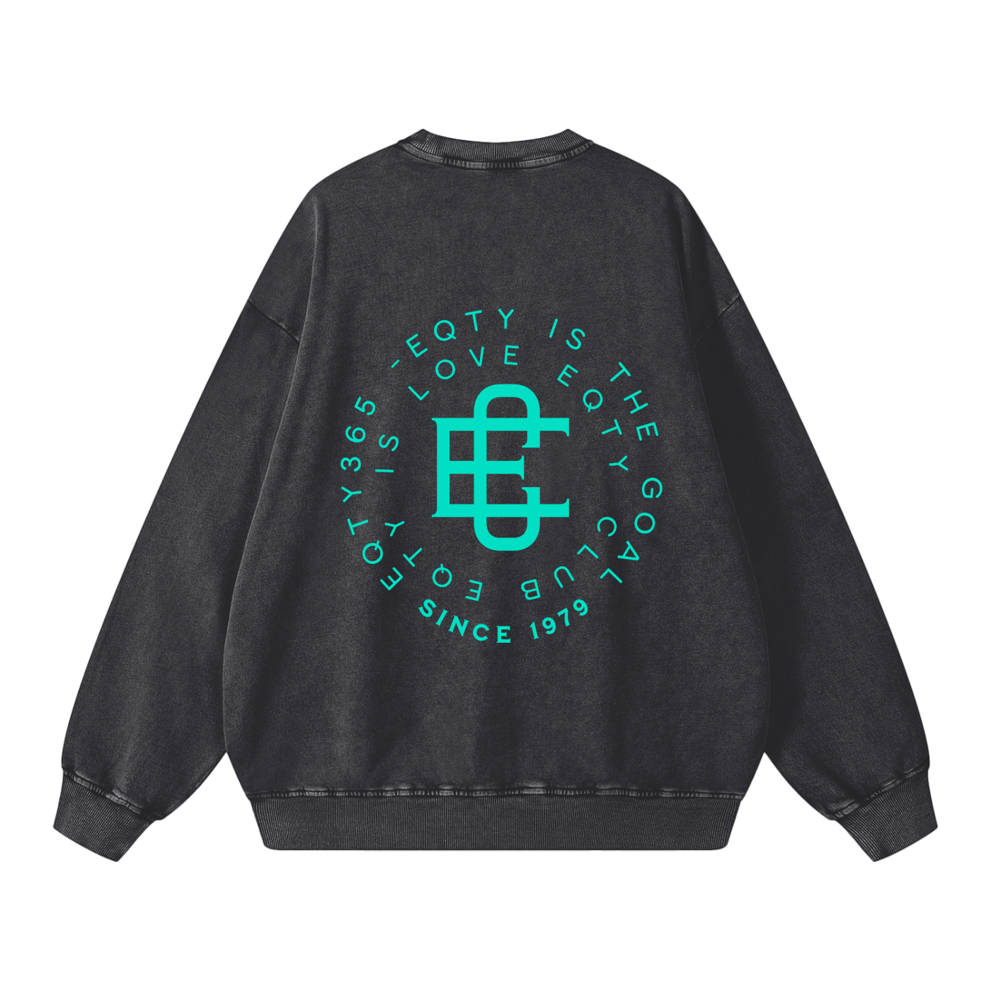 EQTY CLUB CREW NECK "TIFFANY"
